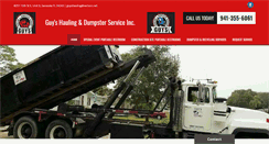 Desktop Screenshot of dumpsterssarasota.com